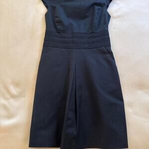 Piazza sempione black midi dress